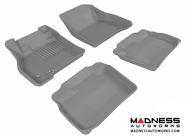 Nissan Leaf Floor Mats (Set of 4) - Gray by 3D MAXpider